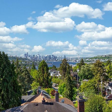 Rooftop Patio With Waterview, Private Garden & Grill 3Br 3Ba- Modern Cityscape Seattle Eksteriør billede