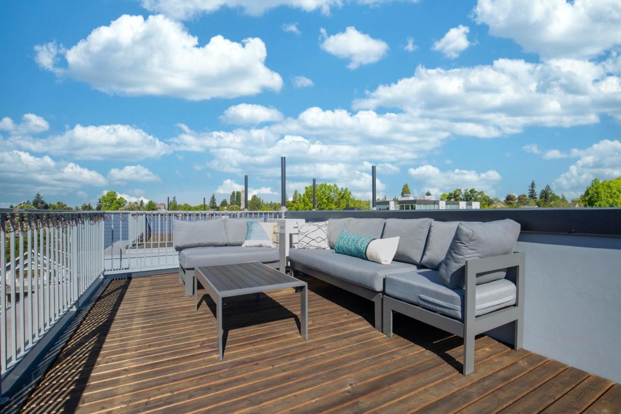 Rooftop Patio With Waterview, Private Garden & Grill 3Br 3Ba- Modern Cityscape Seattle Eksteriør billede